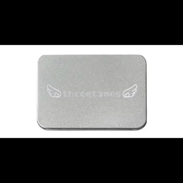 Three Times TIN Case - New Cosmetic Organizer