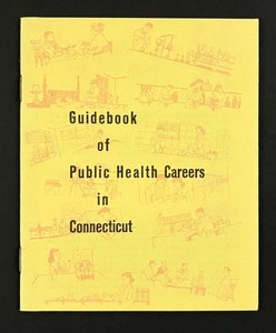 1960 Public Health Careers Connecticut Guidebook Vintage Medical Jobs Booklet CT