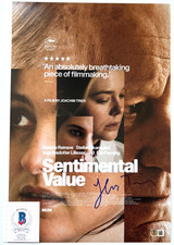 JOACHIM TRIER SIGNED SENTIMENTAL VALUE 12X18 MOVIE POSTER PHOTO DIRECTOR BAS