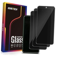  3-Pack Privacy Screen Protector for Motorola Moto G Power 5G 2025 Tempered