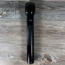 Mag-Lite Flash Light Torch Black Aluminium 2D Cell Maglite Working