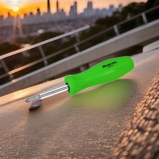 Snap On Tools Reversible Screwdriver 4 Pcs Set 4 Bits Flat Philips Sddd41 Green