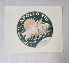 Vintage NASA Red Number Photo Apollo 13 Missi...