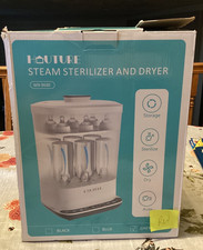 HAUTURE Baby Bottle Electric Steam Sterilizer and Dryer, 6-in-1, NIB WX-968E 
