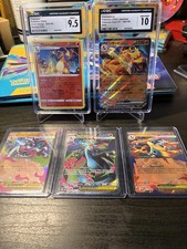 Charzard Ex Mixed Lot CGC 10/9.5 Gem Mint Pokemon Card