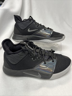 Nike PG Iridescent Basketball Shoes AO2607-003 Black Mens Size