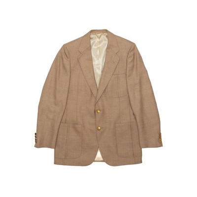 Vintage Lanvin Paris New York Men s Blazer Brown   2 B Made in USA Size US:M