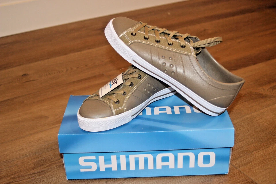 Zapatos informales de barco Shimano Evair talla 10 de EE. UU. en caqui Foto 2 de 4