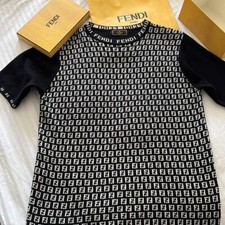 Authentic Fendi zucca slogo shirt