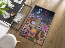 KLEEN-TEX wash+dry Fußmatte Design Midnight Blooms in  3 Größen lieferbar