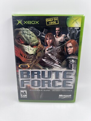 Brute Force (Microsoft Xbox, 2003) Factory Sealed *NEW*