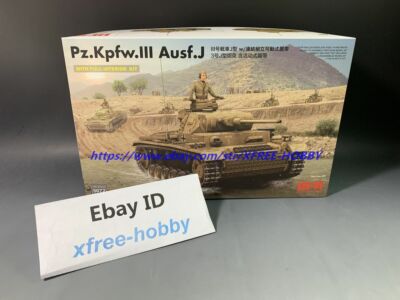 RYEFIELD MODEL RFM RM-5072 1/35 Pz.Kpfw.III Ausf.J with Full Interior Kit