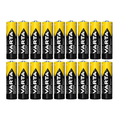 20x VARTA SUPERLIFE Batterie 1,5V AA R6 LR6 Uhr Fernbedienung Waage DJ Mikrofon