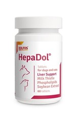 HepaDol Liver Support for Cats and Dogs 60 tablets with Milk Thistle