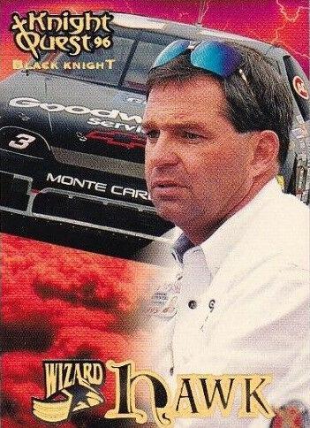 1996 Wheels Knight Quest - Don Hawk #45 Black Knights /899 for sale ...