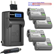 Kastar BatteryLCD AC Charger for Nikon EN-EL15b EL15a Nikon Z7 Z 7 4K UHD Camera