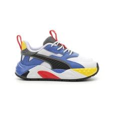 PUMA RsTrck Primary Lace Up  Toddler Boys White Sneakers Casual Shoes 39448001