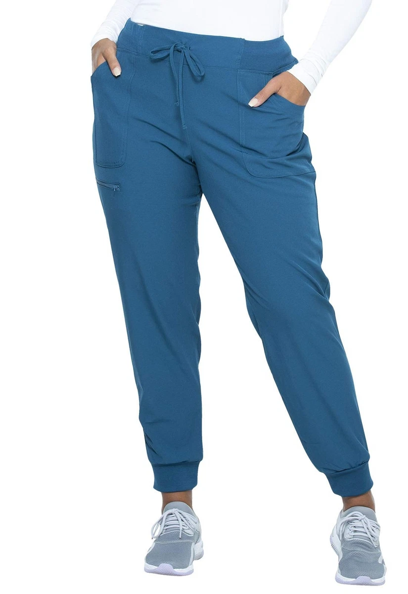 HeartSoul Jogger Scrub Pants for Women Break On Through Stretch