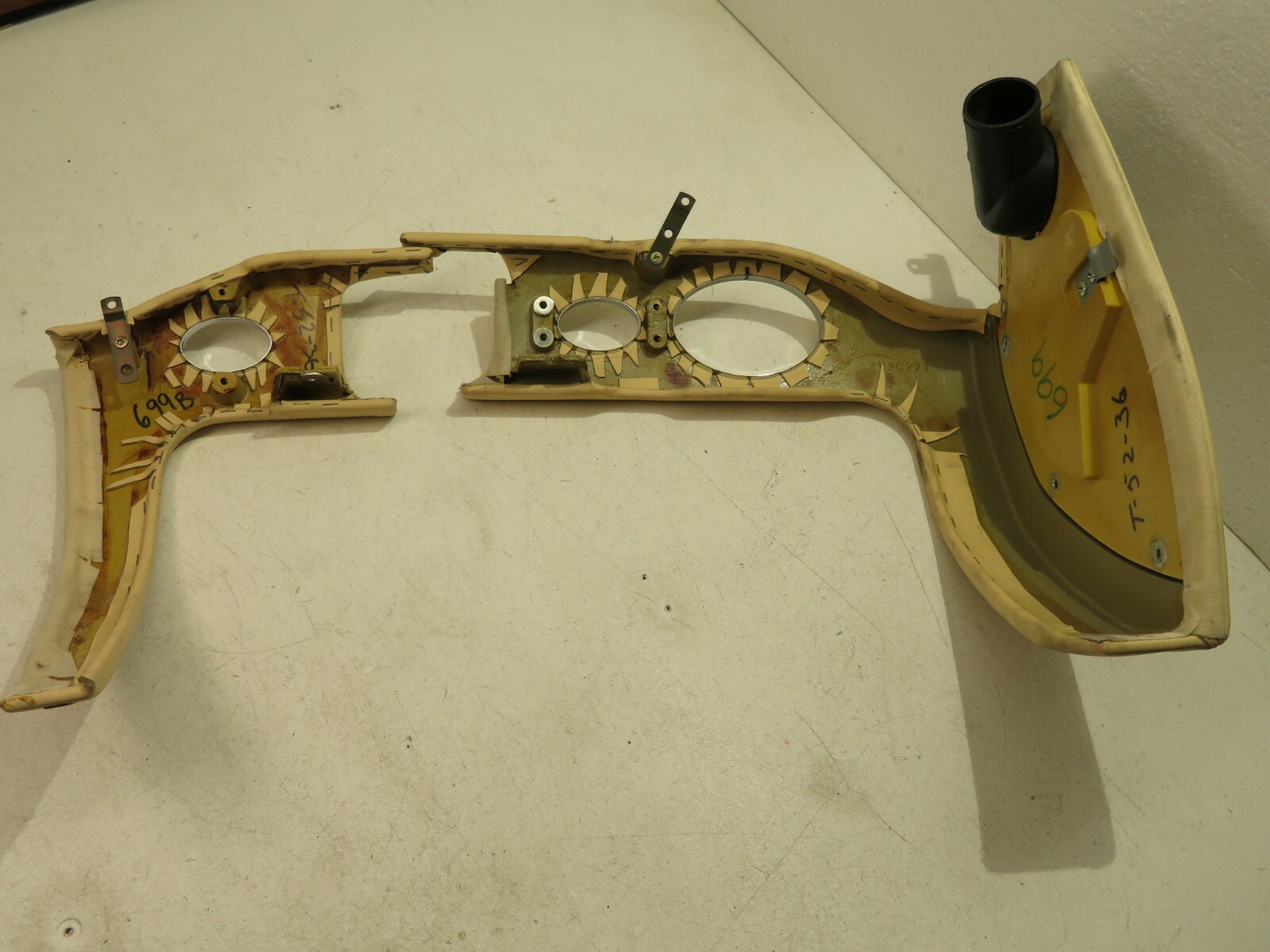 1999-2004 BENTLEY ARNAGE SEDAN FRONT INNER & OUTER DASH COVER PANEL TRIM SET OEM
