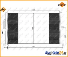 Condenser, Air Conditioning Easy Fit NRF 35603 for Jaguar