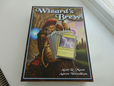 Wizard's Brew Brettspiel (Eagle Gryphon) + 3 Mini-Erweiterungen.