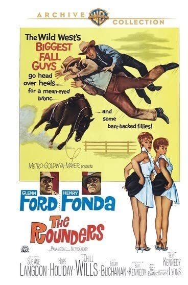 The Rounders (DVD) Chill Wills Glenn Ford Henry Fonda Hope Holiday