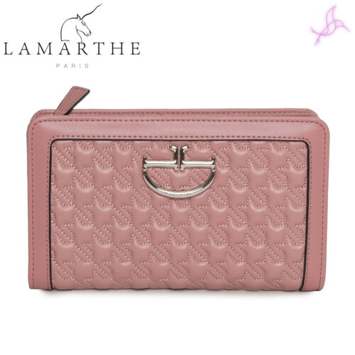 Women's Wallet Lamarthe ST201- Woman Pink 141036 Accessories Original Outlet - Picture 1 of 3