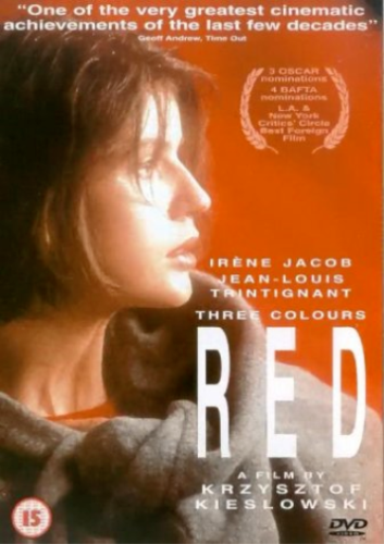 Three Colours: Red (DVD) Irène Jacob Jean-Louis Trintignant Frédérique Feder