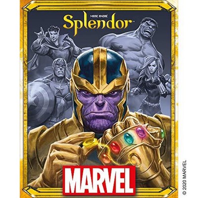 Marvel Splendor Board Game Strategy Assemble Heroes and Gems Fun for All Ages