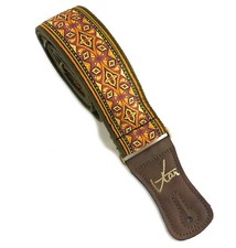 Magic Carpet Guitar Strap in Hendrix by VTAR, Made with Vegan Leather