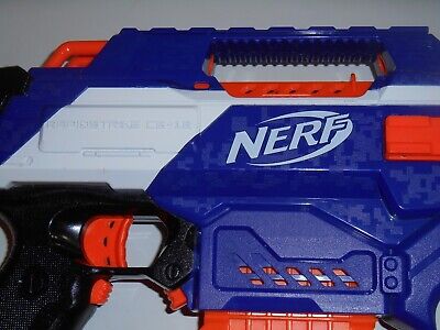 2012 Nerf RAPID STRIKE CS-18 Elite Soft 18 Dart Clip Automatic Battery Gun  Toy