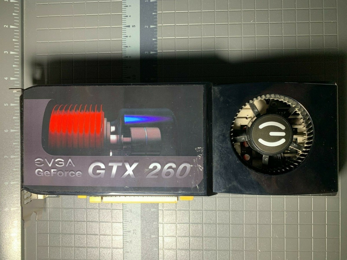EVGA NVIDIA GeForce GTX 260 896MB GDDR3 SDRAM PCI Express Graphics