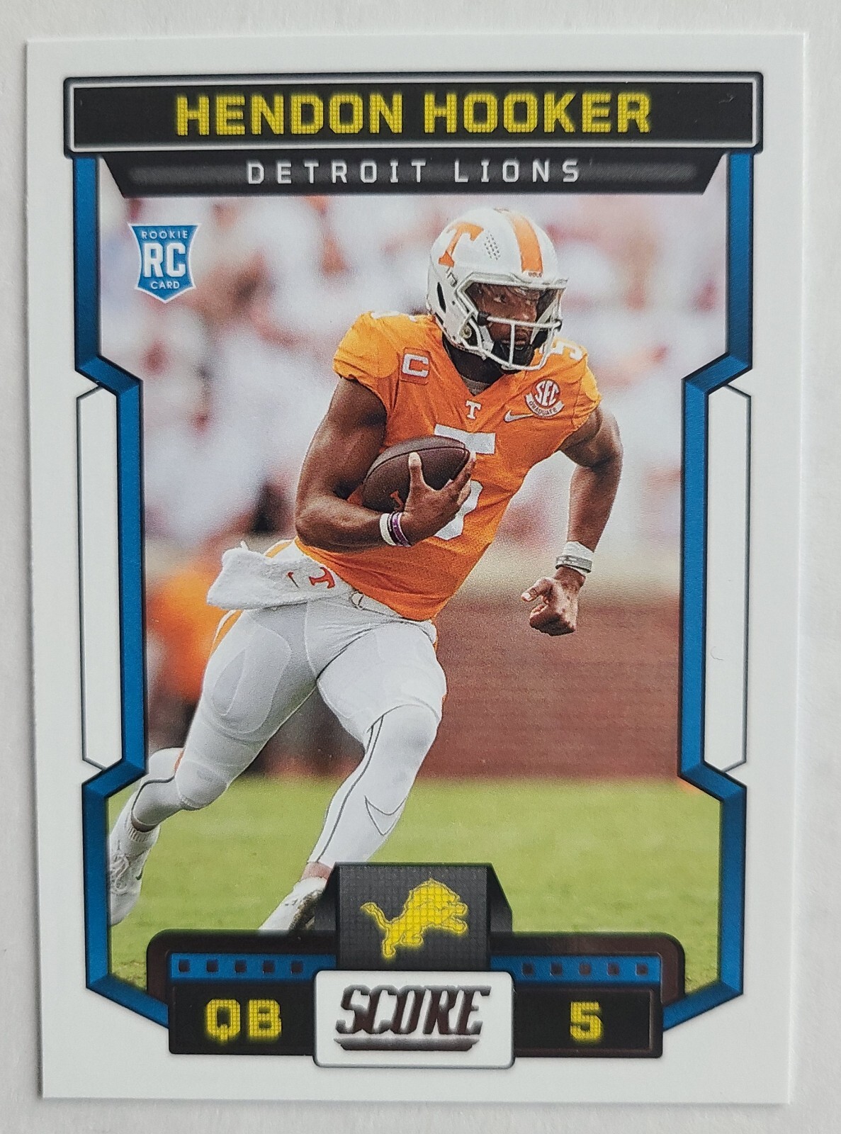 Hendon Hooker 2023 Score #305 Detroit Lions ROOKIE