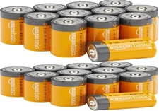 Amazon Basics D Cell All-Purpose Alkaline Batteries 24-Pack  EXP 10/2027