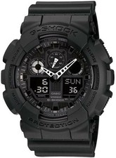 Casio G-shock Black Men's Watch - GA100-1A1 for sale online | eBay
