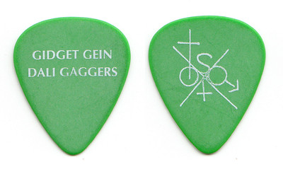 Dali Gaggers Gidget Gein Signature Green Tour Guitar Pick - Marilyn ...