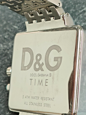 Montre D&G Time Medicine Man Dolce & Gabbana DW0514 Cadran TV