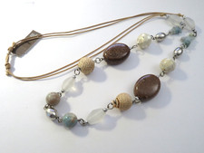 J.JILL BEAD BIB NECKLACE 26 "