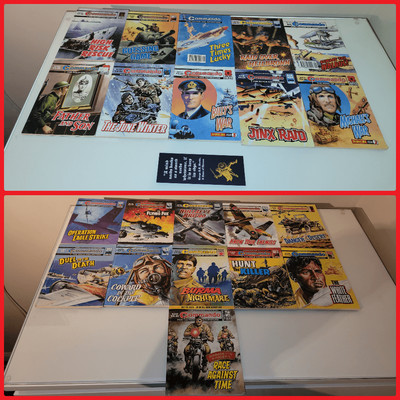 Commando Comics Sammlung