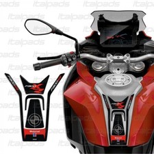 Tankpad schwarz/rot, f&uuml;r BMW F900XR, Tankdeckel, kratzfest, neu!