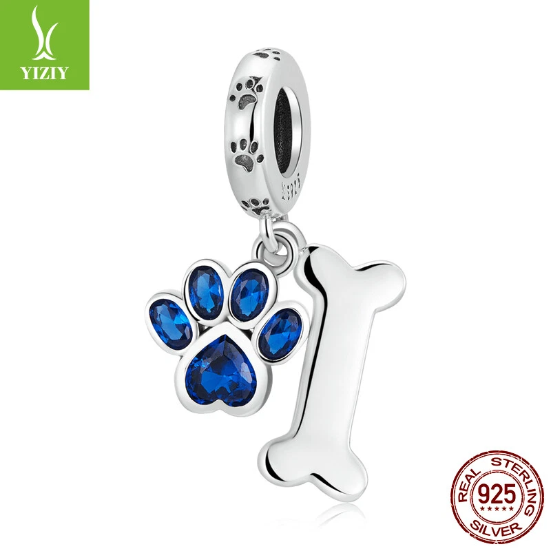 Dog hotsell paw charms