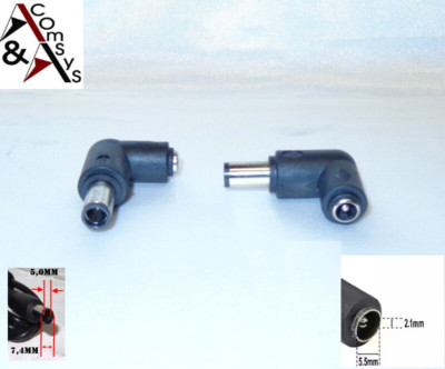 Netzteilstecker 5.5*2.5 zu 7.4*5.0mm Notebook Netzteil Stecker Adapter HP COMPAQ