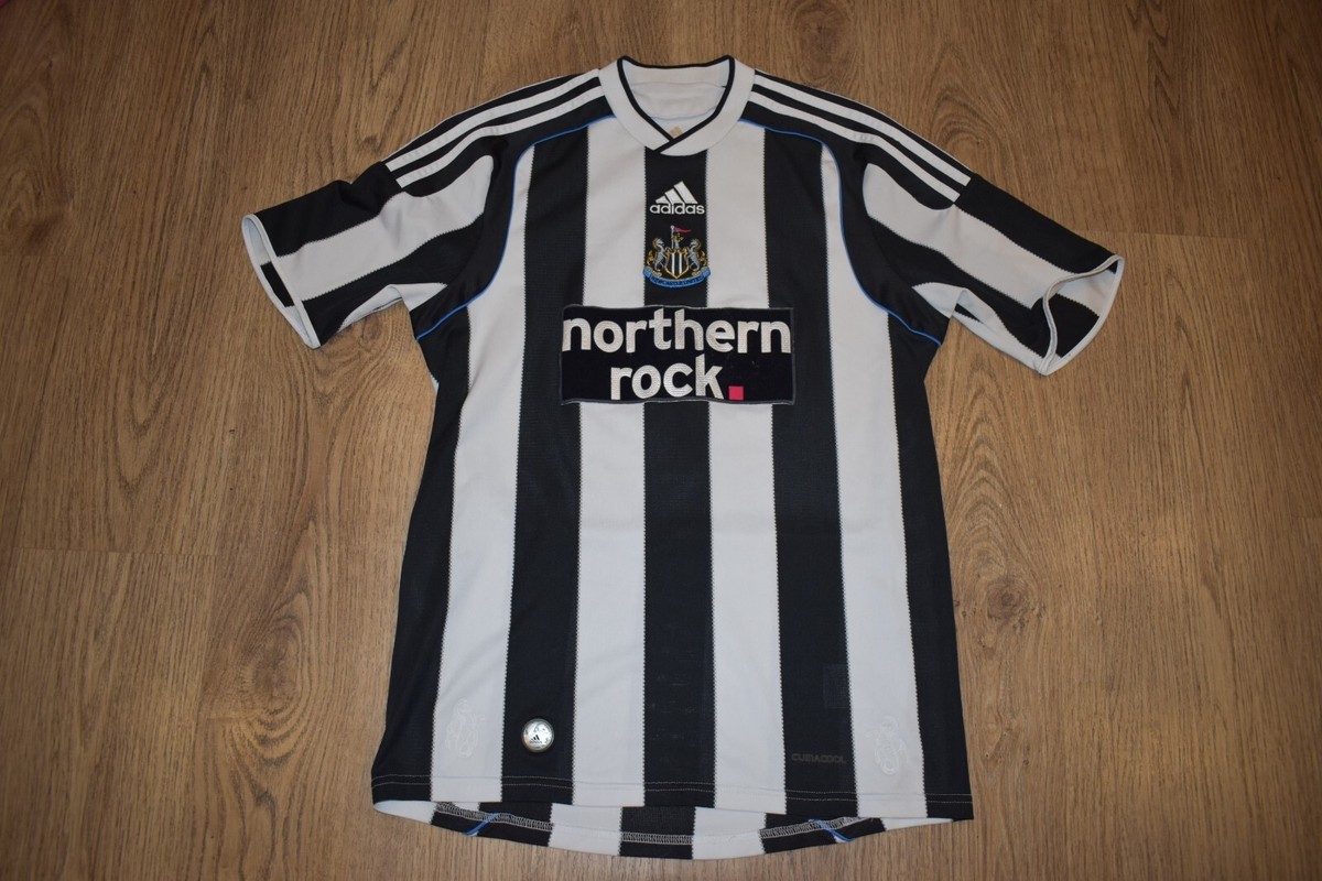 激レアNewcastle United シャツ northern rock 白黒 Newcastle Home Shirt 2003-05 GRIFFIN 2 (fair) Adults XS