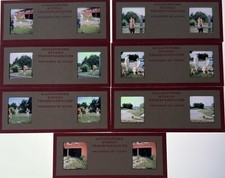 Lots Of 7 Kodachrome Stereo Transparencies Slides Family At The Farm 1958