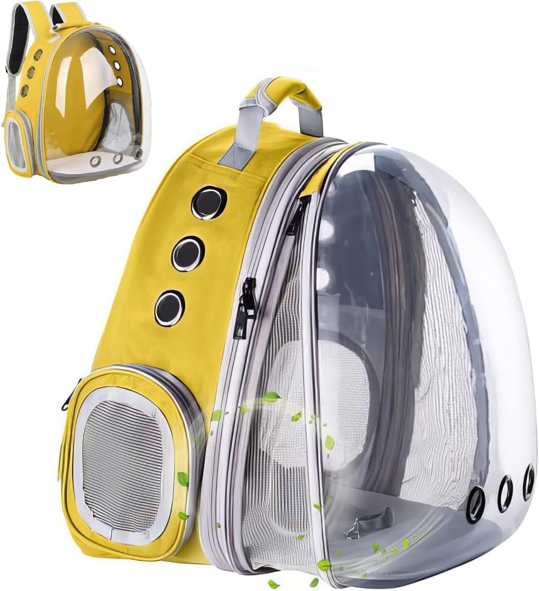 Zaino Porta Gatto Design Moderno | Capsula Espandibile e Traspirante