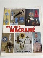 Judy's Way With Macrame by Judy Johnson Macrame Patterns