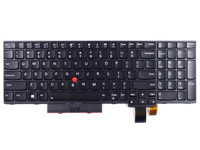 TRADEBIT Lenovo ThinkPad T570 T580 LED-Tastatur QWERTY