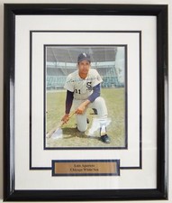 LUIS APARICIO Chicago White Sox Signed Autographed 8x10 Photo Framed PSA/DNA COA