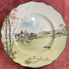 Fox Hunt Hunting Royal Doulton Dinner Plate #3