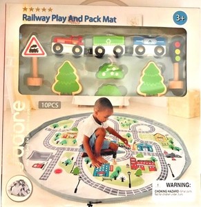 J'adore Railway Play and Pack Mat 